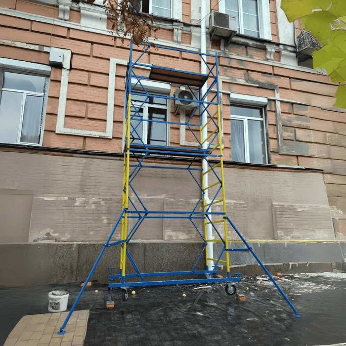 Підмостки та риштування, сталеві та алюмінієві. Для будь-яких робіт