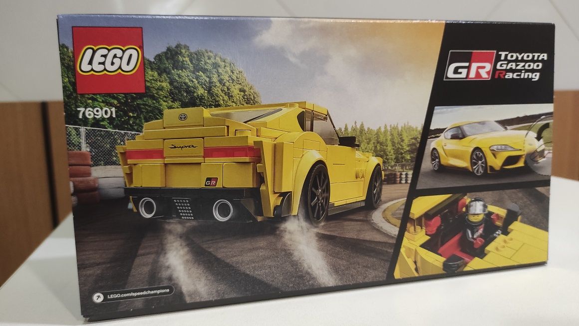Конструктор LEGO Speed Champions 76901 Toyota GR Supra (299 деталей)