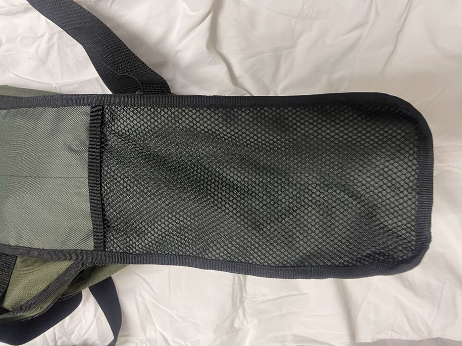 Mala/mochila porta canas 4 compartimentos