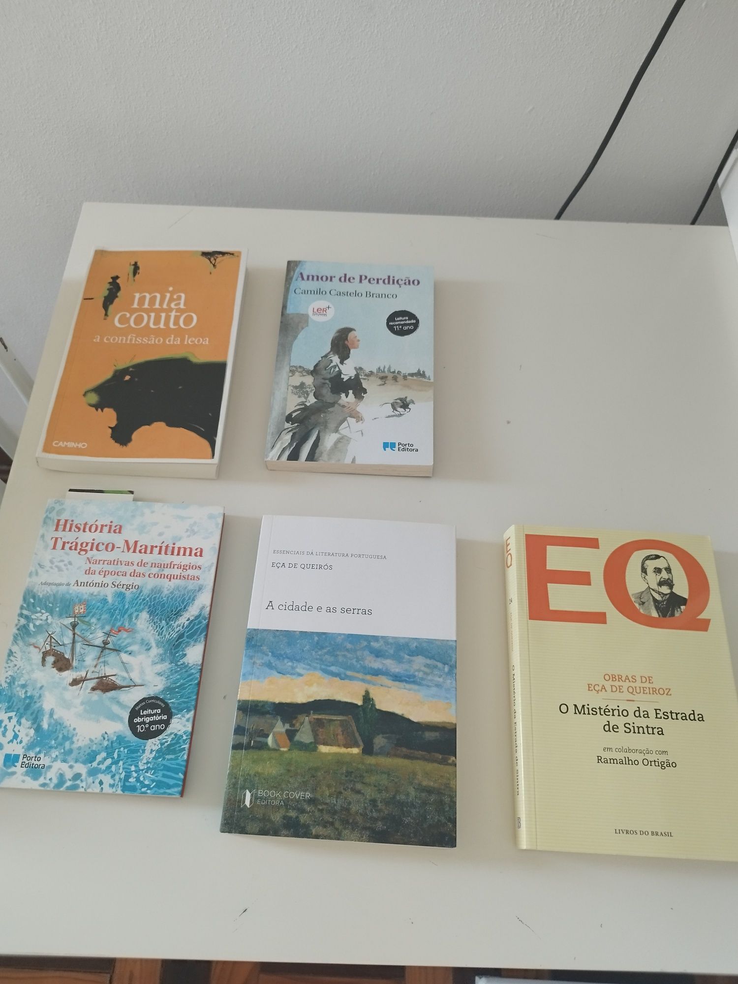 Livros recomendados Plano de Leitura, 11 e 12 ano