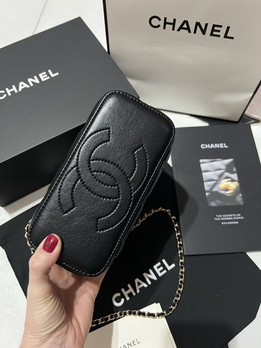 Сумка Chanel Lambskin Vanity Шанель премиум