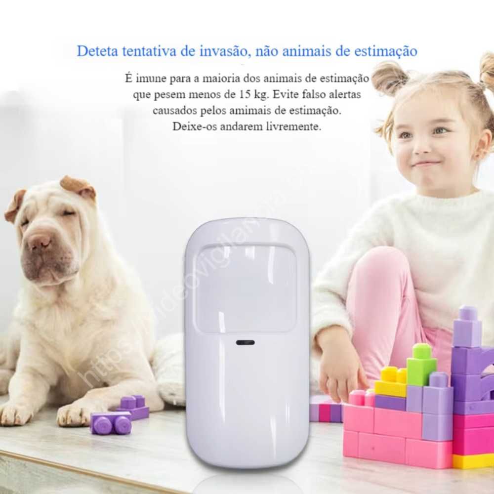 Sensor de Movimento PIR ‼️ 433MHz ‼️ Sem Fios ‼️ WiFi ‼️ Tuya