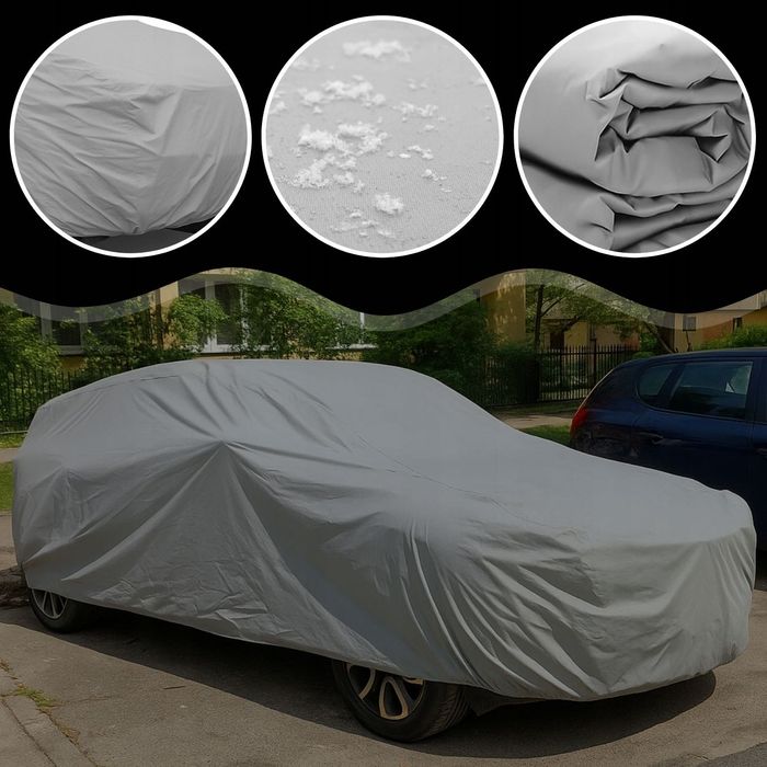 Pokrowiec Na Samochód Wodoodporny Plandeka Na Auto Xxl 540cm Zimowy fv