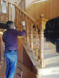 Реставрація дверей,сходів,меблів та МДФ накладок.