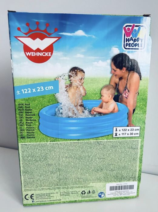 Basen 122x23 cm Happy People 77608 B