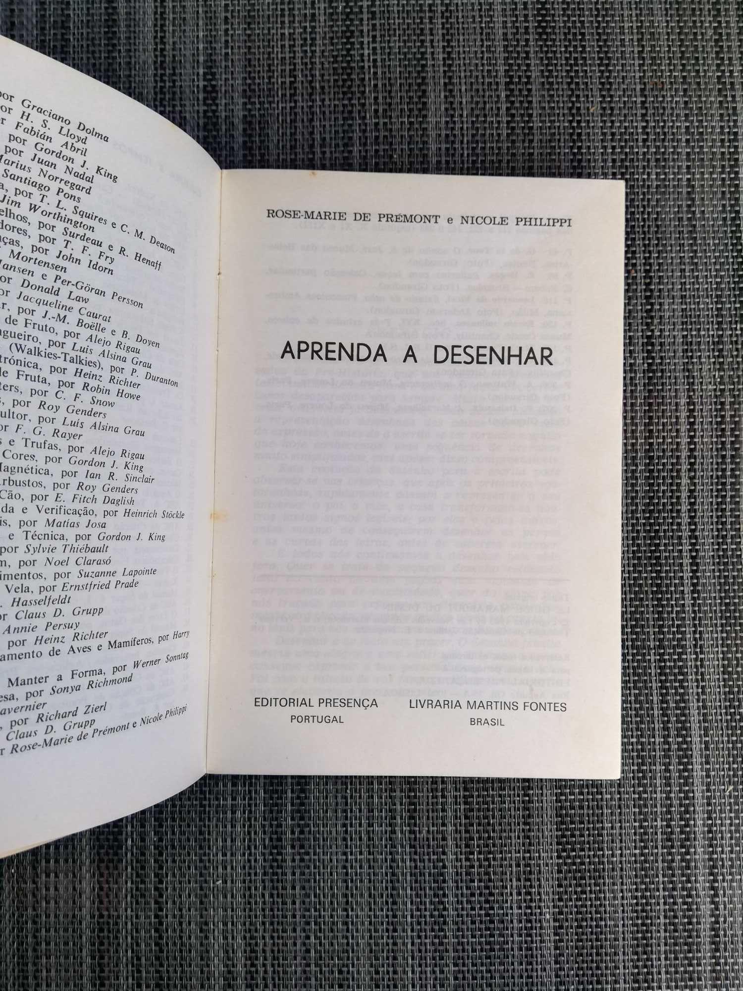 Aprenda a Desenhar - Rose-Marie de Premont, Nicole Philippi