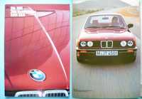 BMW 3 E30 '85 / 316, 318i, 318i Kat., 320i, 323i/ prospekt 50 str. BDB