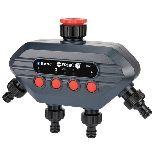 Programador de Irrigação EDEN GF RECO 4 VIAS - BLUETOOTH
