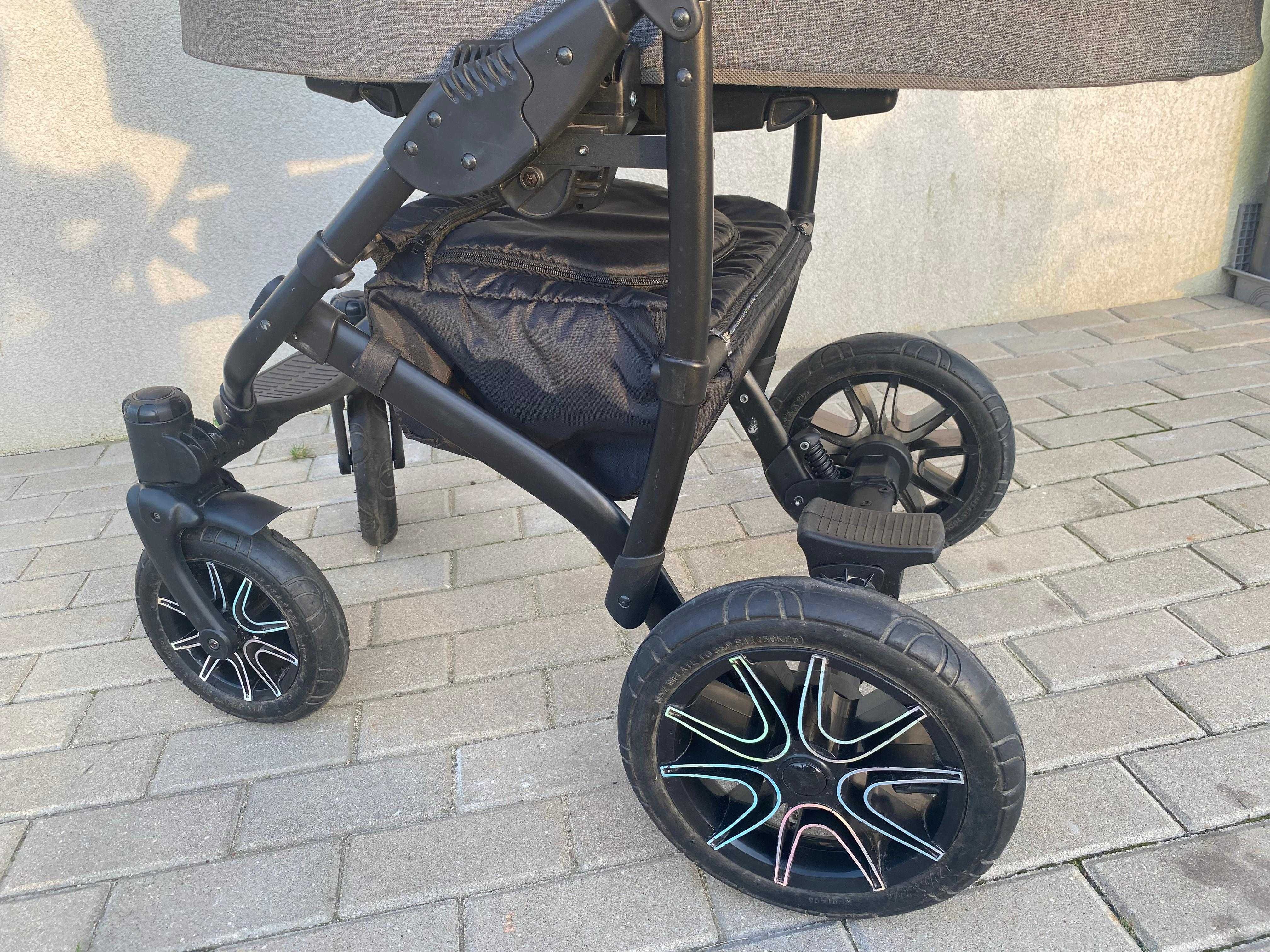 Nativa wózek głęboki aluminium