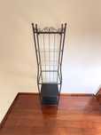 Estante Metalica IKEA com prateleiras de vidro