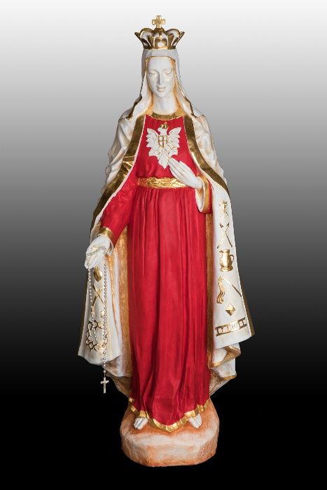 Figura Matka Boża Królowa Polski. Matka Boska. Rzeźba Licheńska