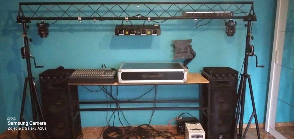 Sprzęt dla dj nagłośnienie oświetlenie