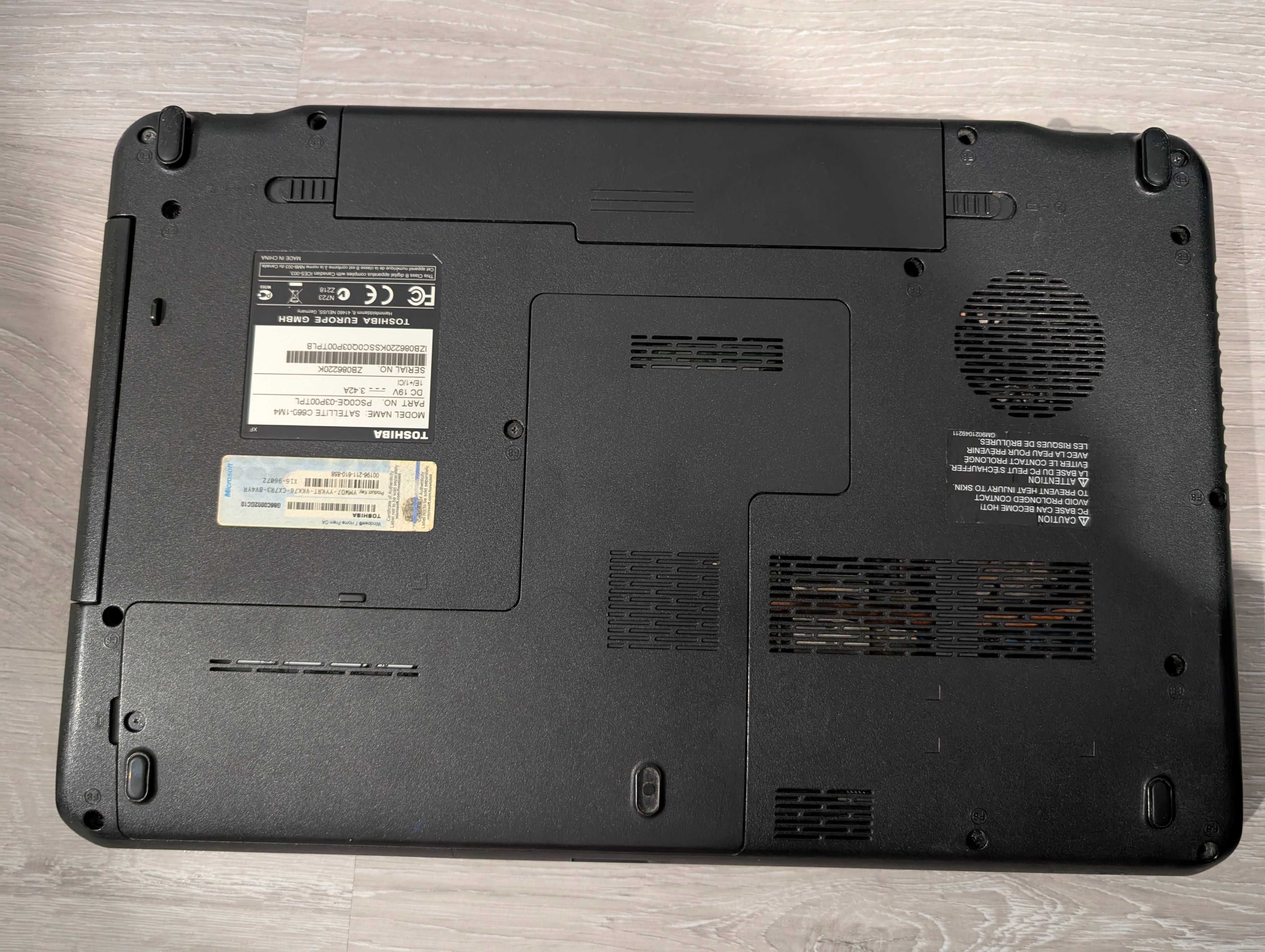 Laptopa Toshiba C660-1M4