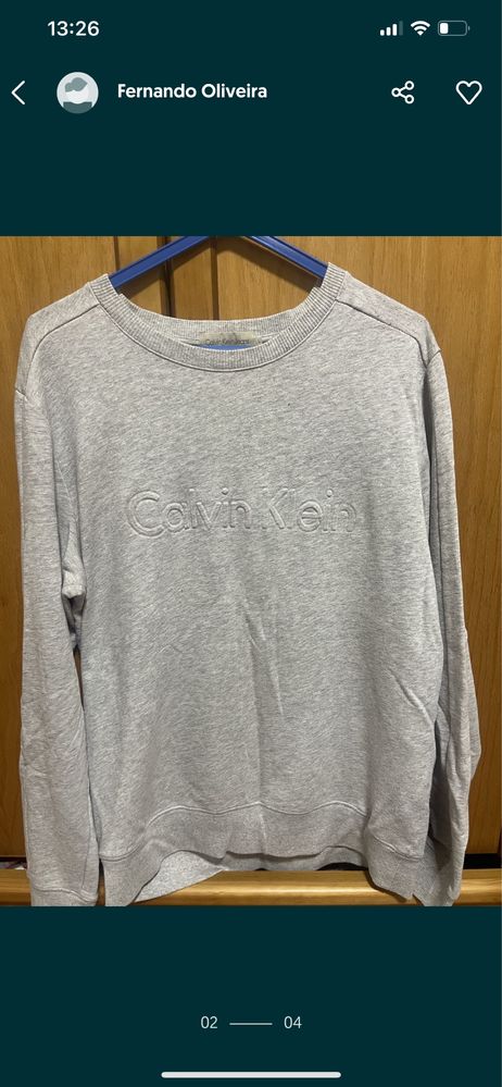 Camisolas Calvin Kleans 2=15€