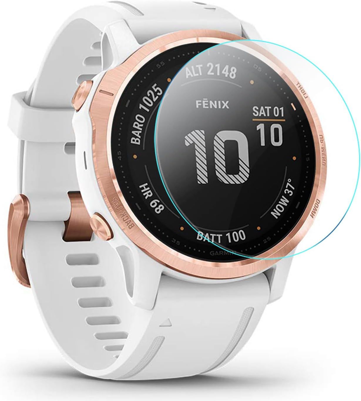 3 Sztuki  Szkło Hartowane 9H Do Garmin Fenix 6S 6S Pro