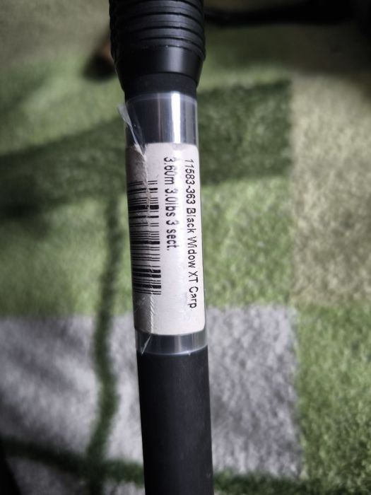 Wędka karpiowa z kołowrotkiem