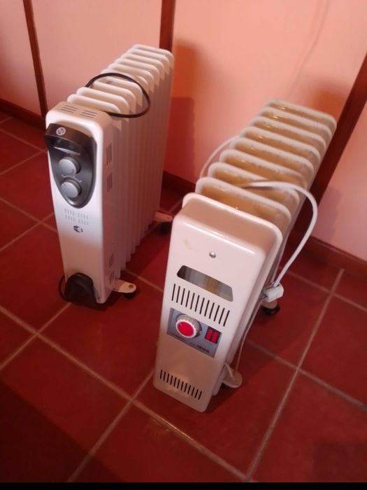 2 aquecedores + tv + microondas + candeeiro de pé