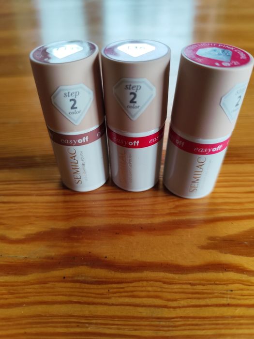 Semilac led light lakier 3x