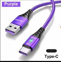 Кабель USB Type-C Uslion  5A
