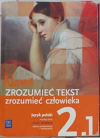 Podręcznik zrozumieć tekst zrozumieć człowieka język polski 2.1