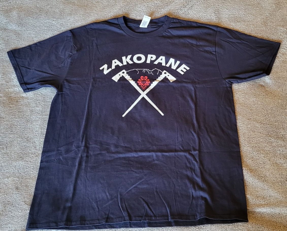 Koszulka T-shirt XL- XXL z nadrukiem Zakopane NOWA !!!