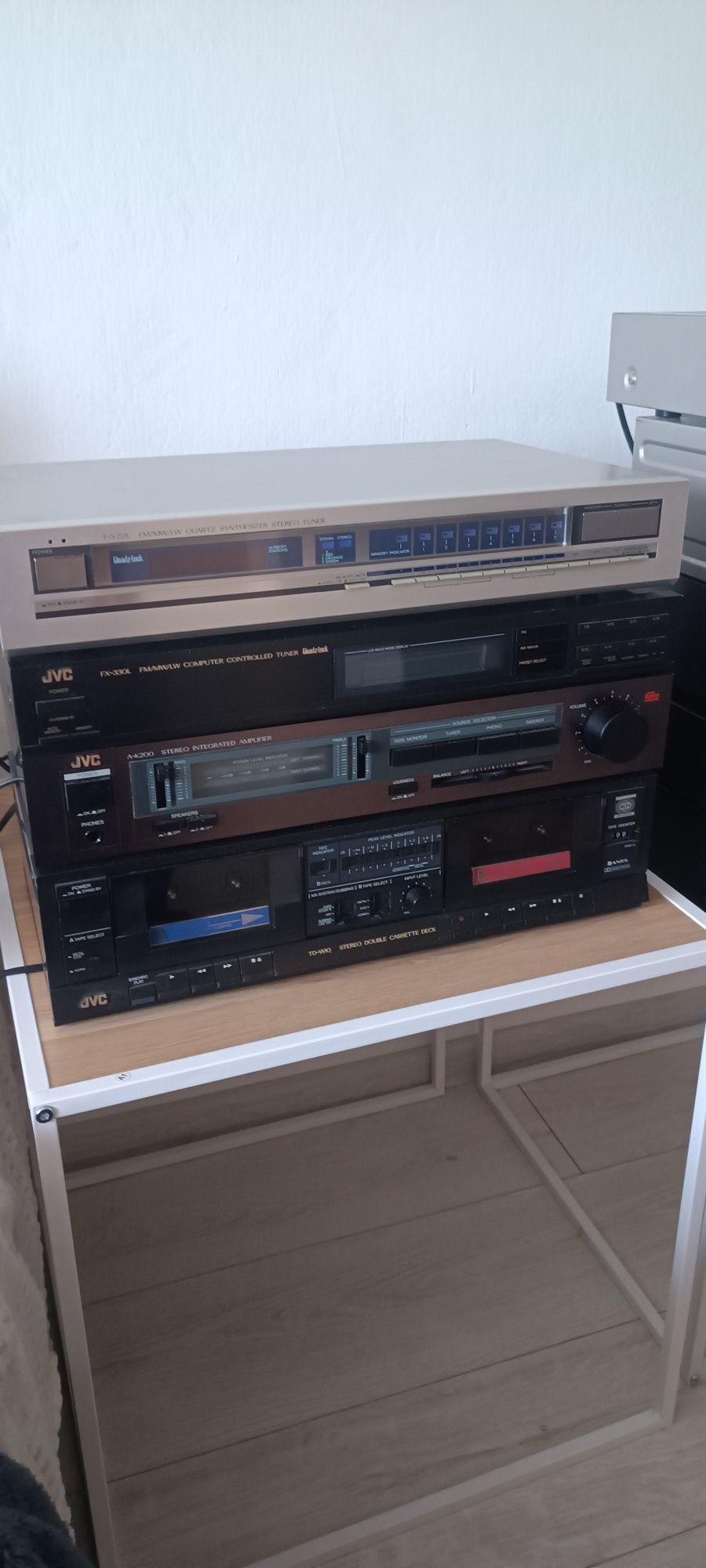 JVC. wzmacniacz. tuner.deck. CD
