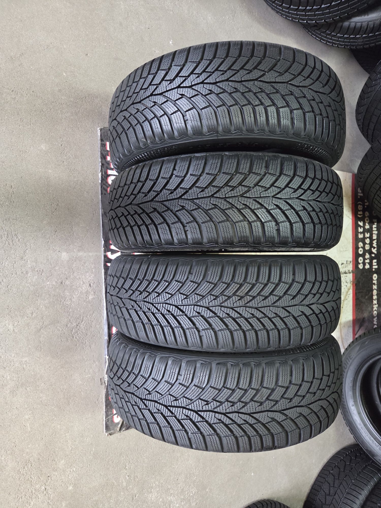 opony używane 205/55R16 Continental Wintercontact TS 870