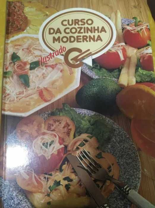 coleção curso de cozinha moderna ilustrado