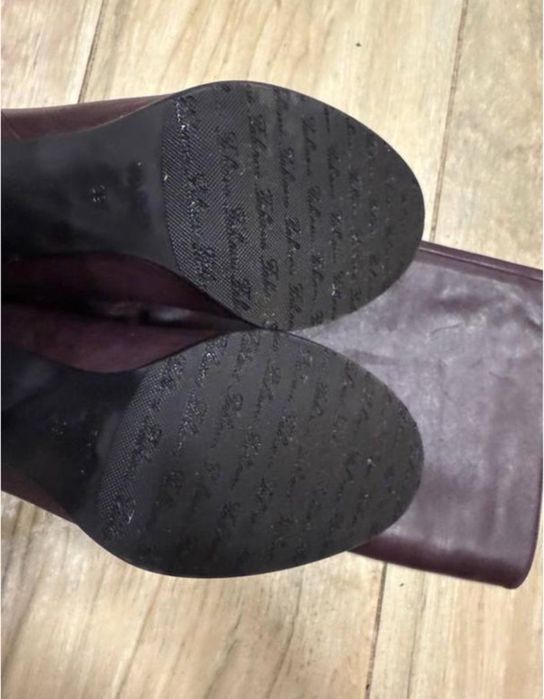 Сапоги цвета марсала, Fabiani, Италия, оригинал