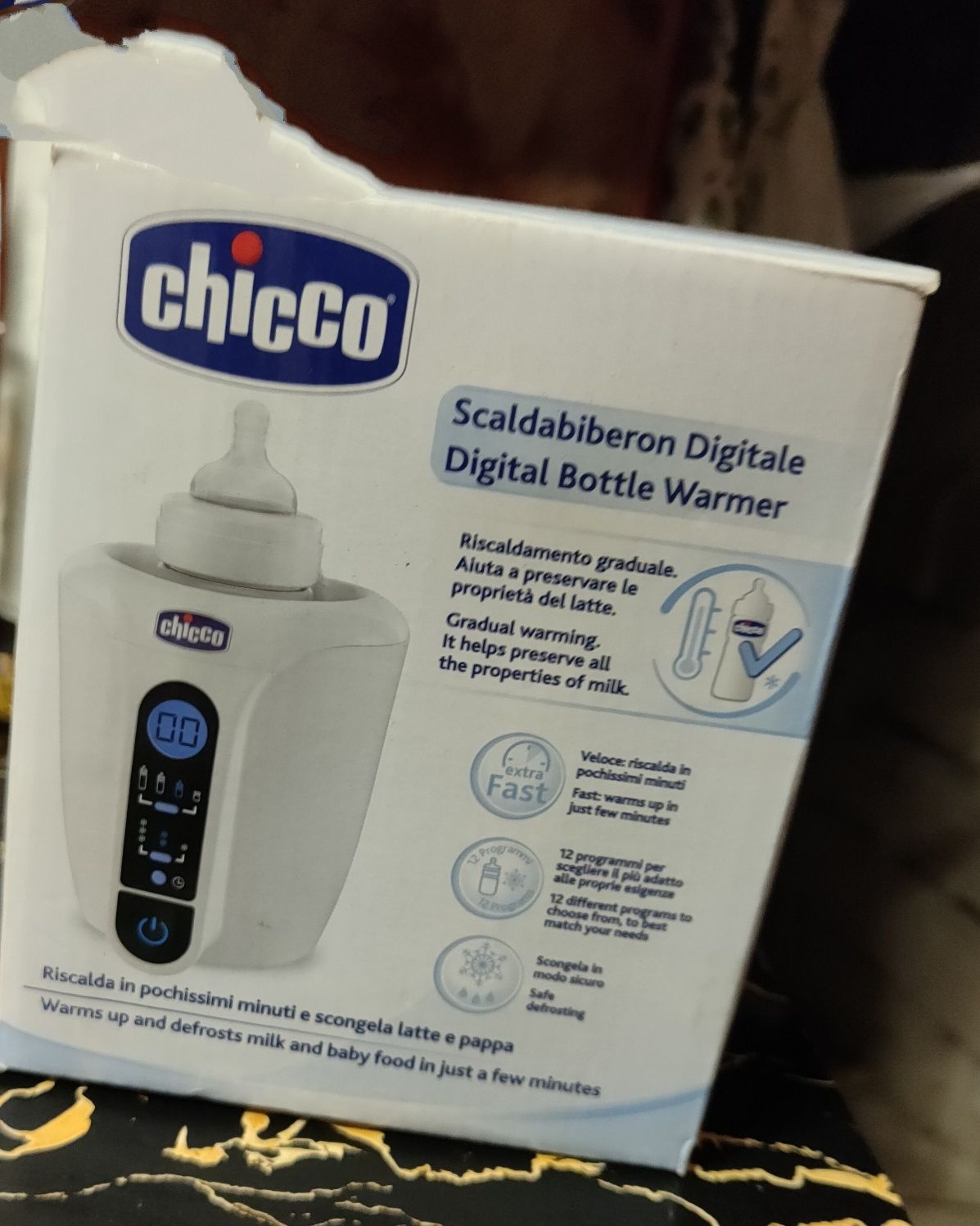 Chicco cyfrowy podgrzewacz do butelek