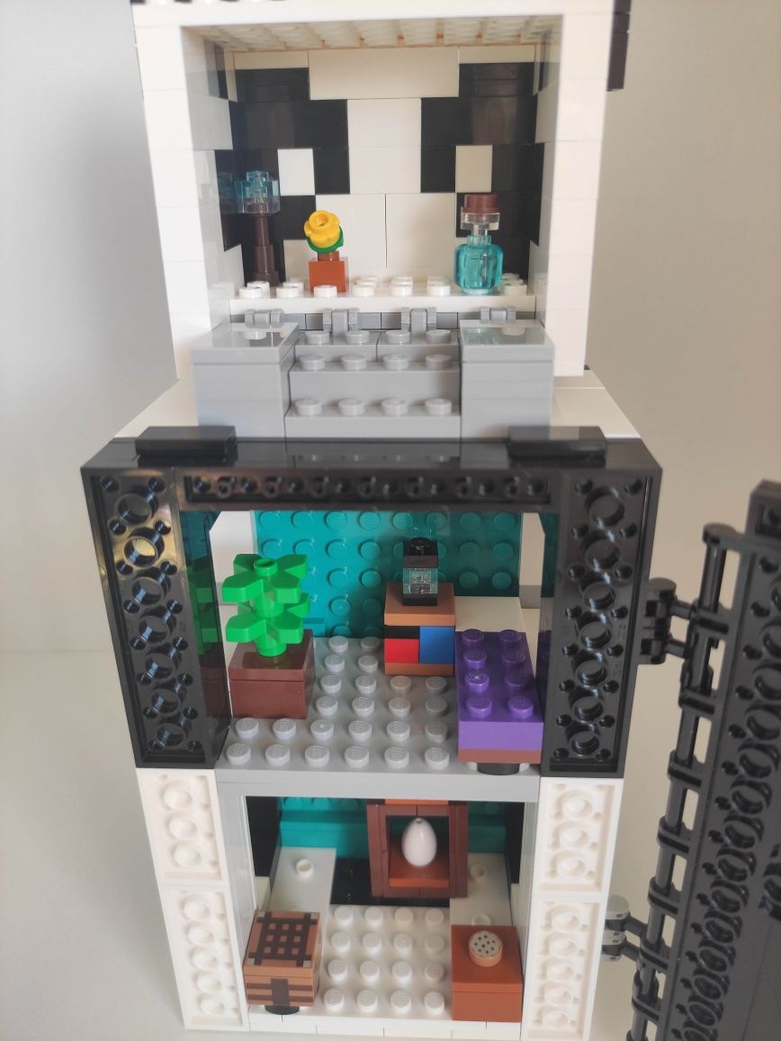 Lego Minecraft 21245, Лего Майнкрафт Апартаменти Панди