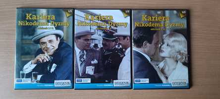 Kolekcja filmów DVD "Kariera Nikodema Dyzmy" Kinoteka Dziennika 3szt.