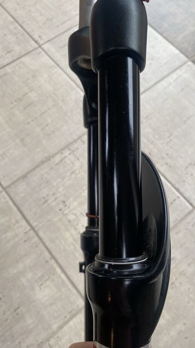 Amortyzator widelec fat bike fatbike 120mm powietrzny