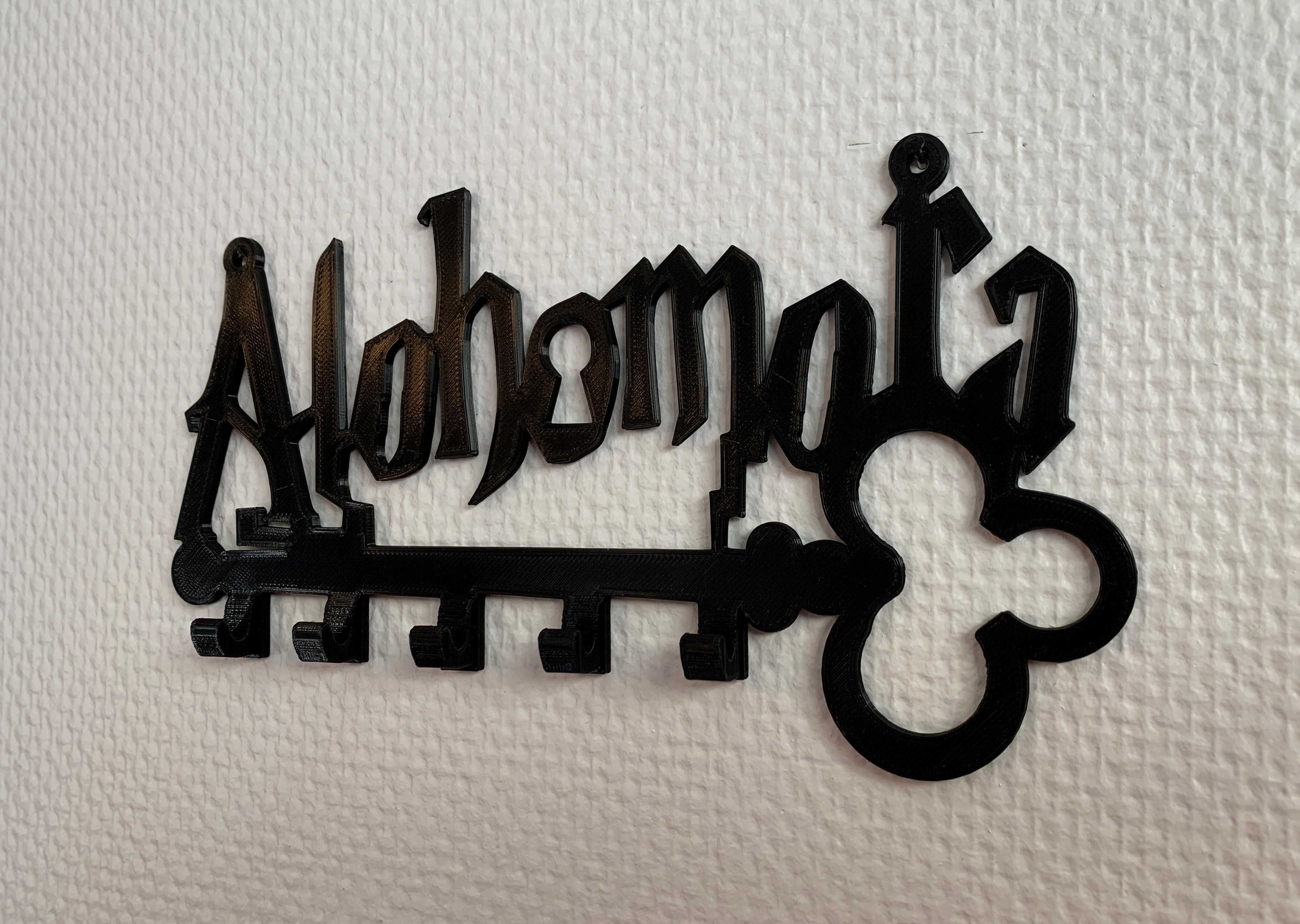 Wieszak na klucze Alohomora - Harry Potter
