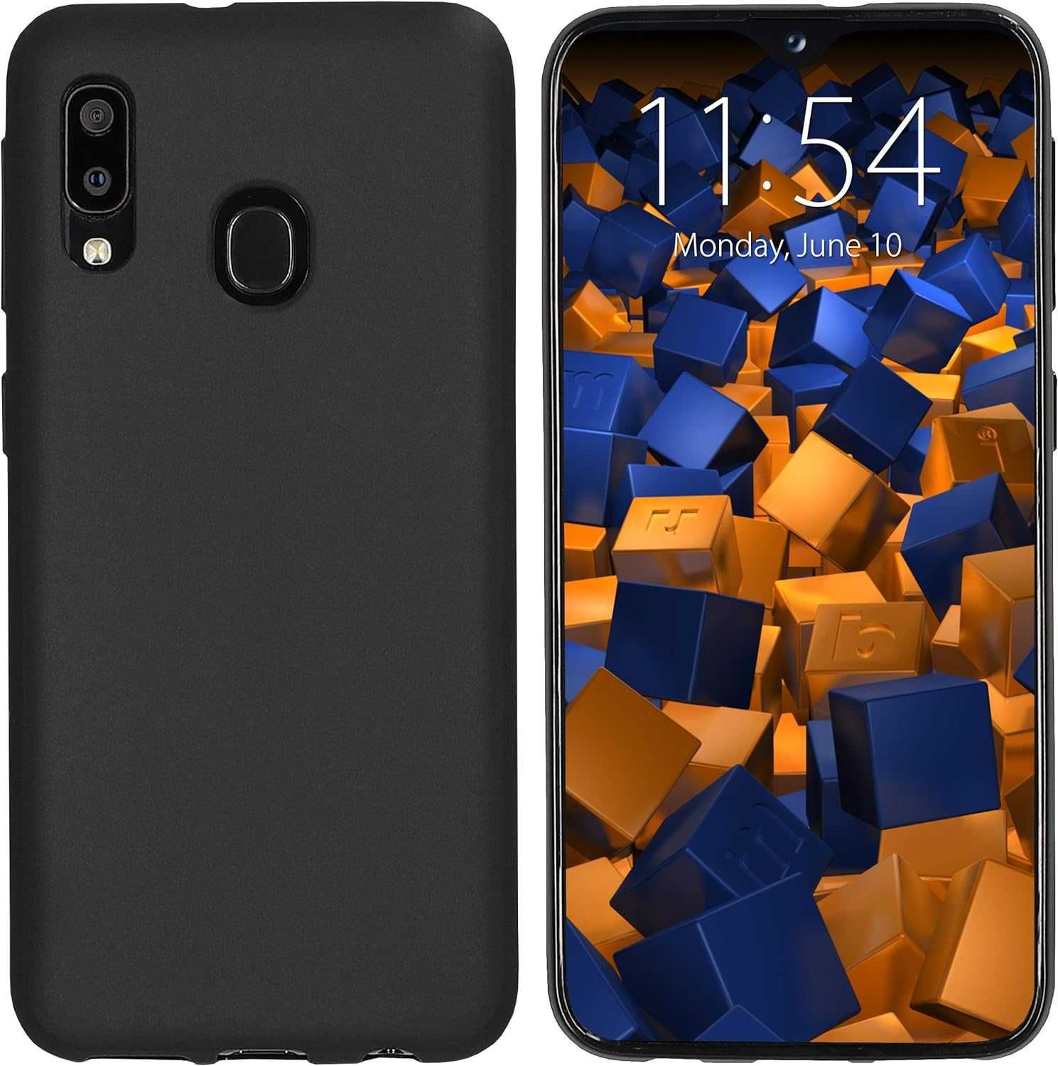 Mumbi Etui case SAMSUNG GALAXY A20e w Kolorze Czarnym