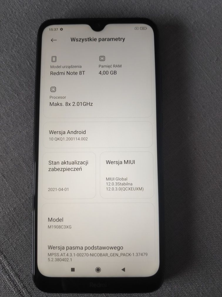 Xiaomi Redmi Note 8T 4GB/64GB