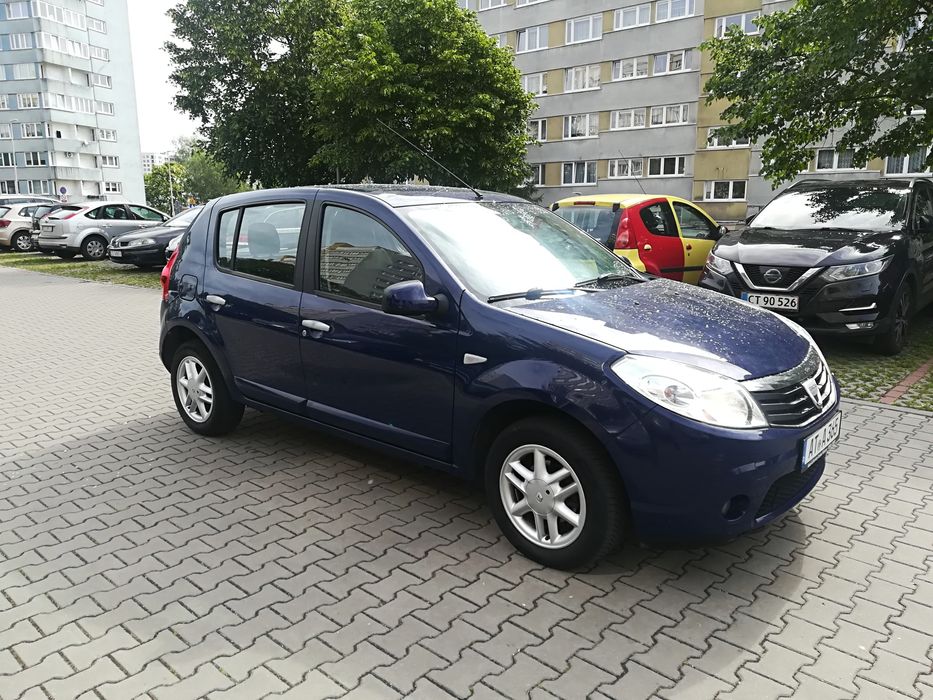 Dacia Sandero„Laurente"1.4 mpi z klima,,alufelgi.ładna.