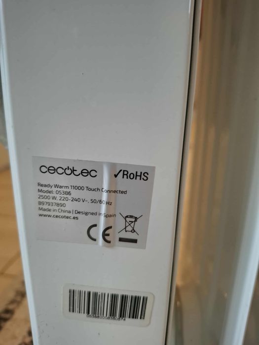 Grzejnik Cecotec Olejowy (11 Żeberek) Readywarm