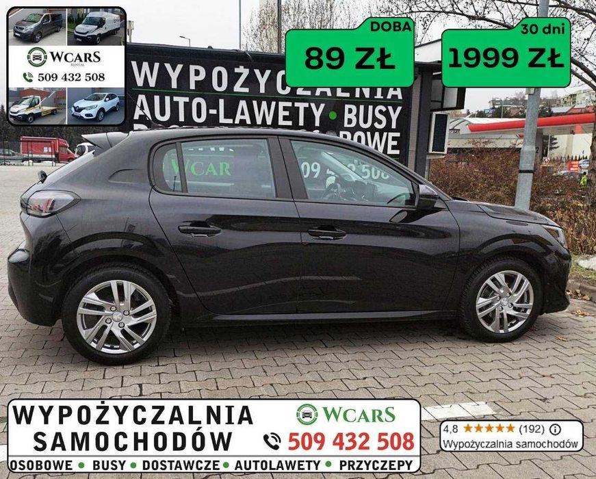 Wypożyczalnia samochodów aut osobowych Wynajem dostawcze bez kaucji