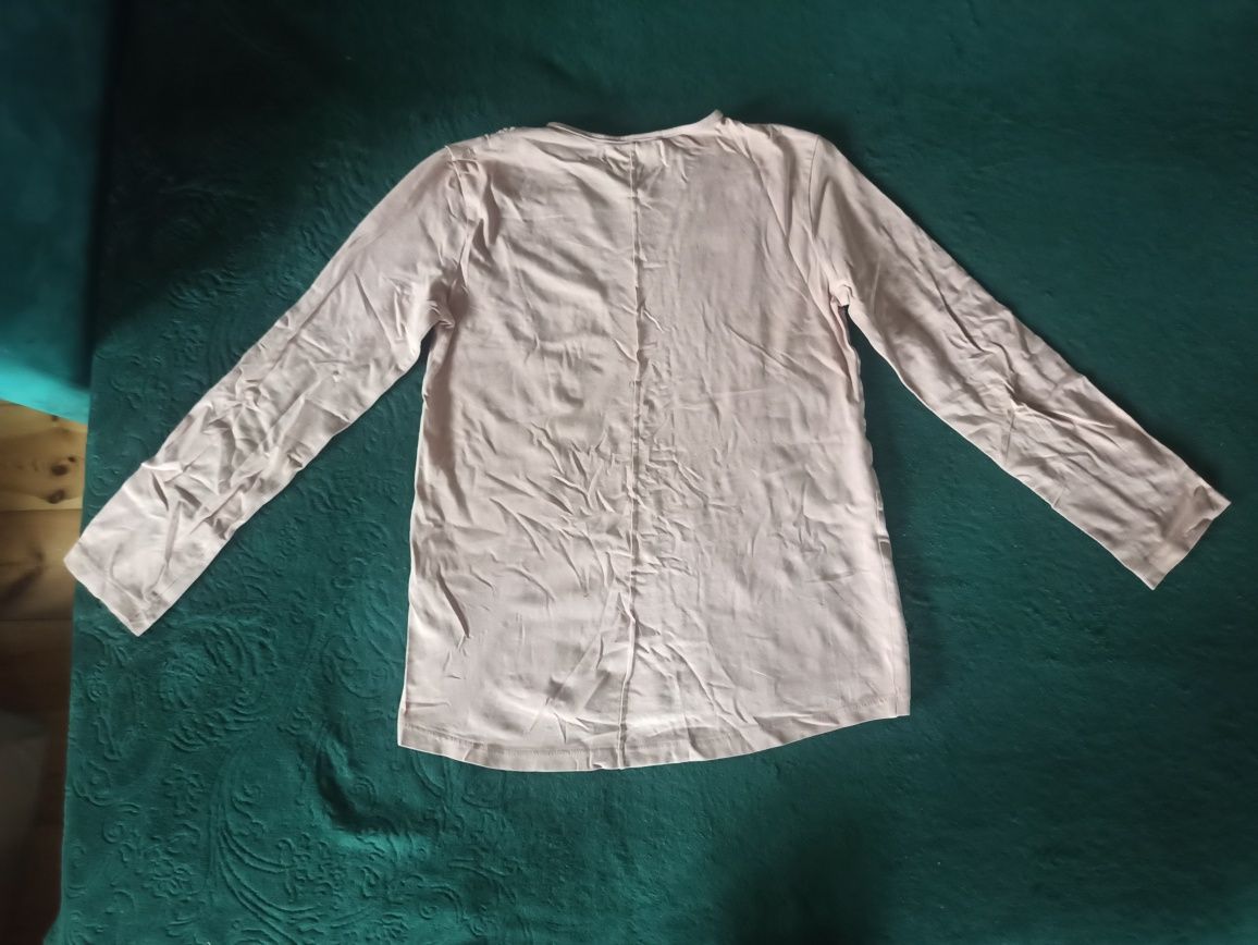 Komplet dwóch bluzek dziewczęcych 140/146 cm
