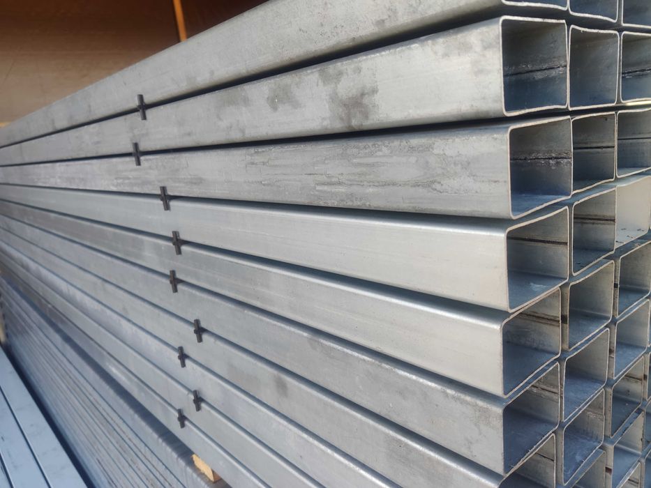 Słupki ogrodzeniowe 60x40 ocynk 2m/2,2m/2,3m