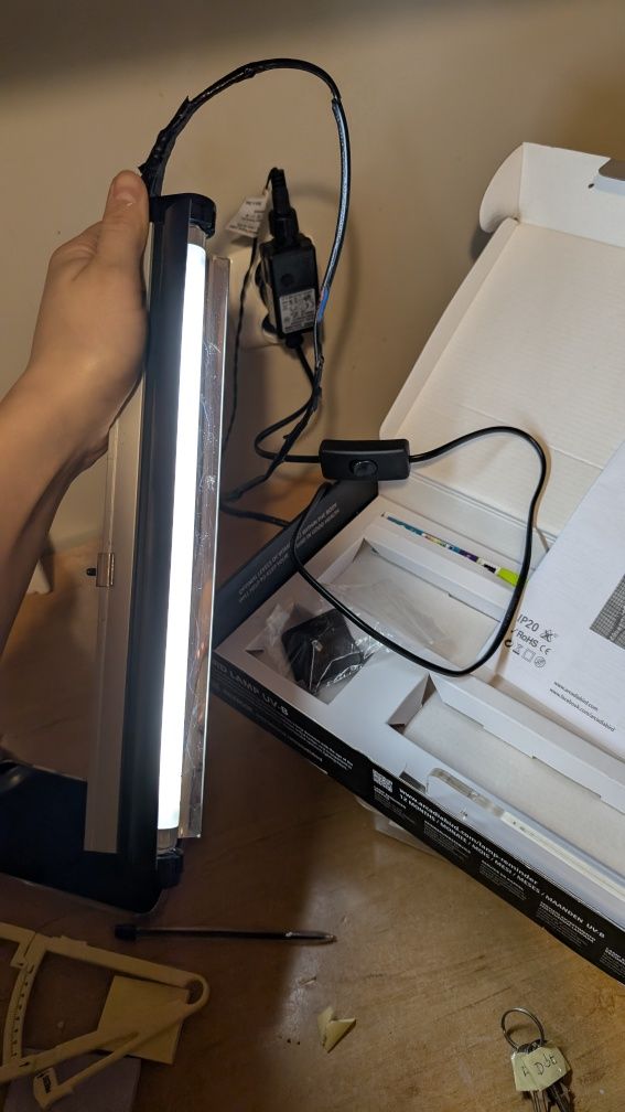 Puresun mini lampa dla papug