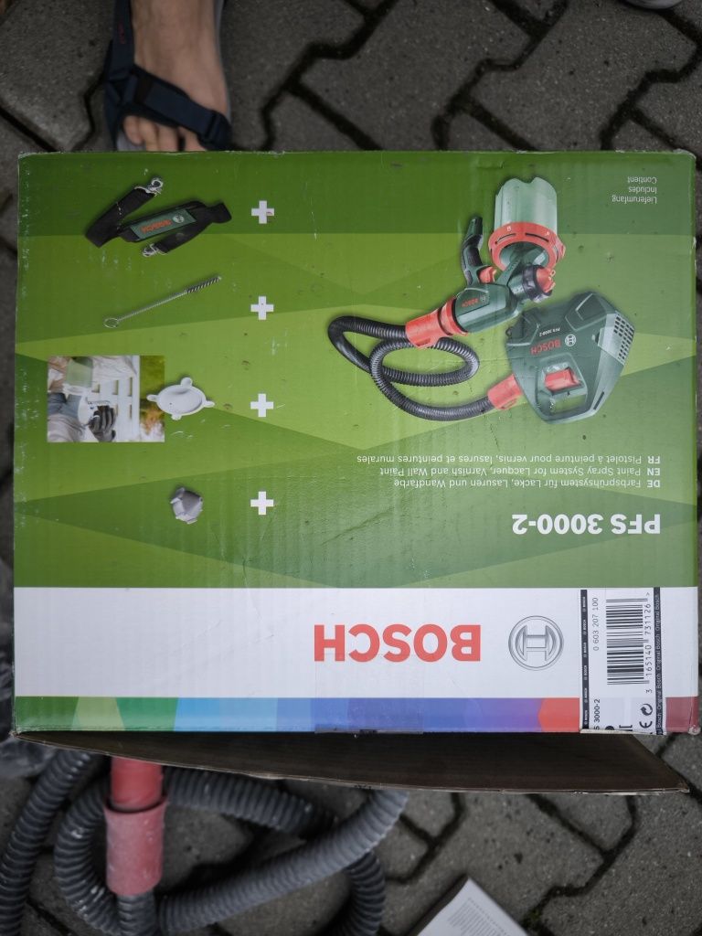 Pistolet natryskowy BOSCH PFS 3000-2.