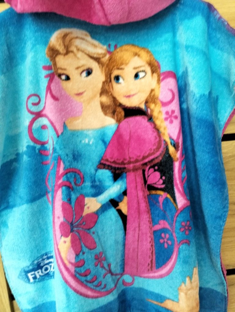 Ręcznik ponczo z kapturem Frozen