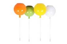 3 x Lampy Sufitowe BALON  Dla Dzieci. Białe i czerwony