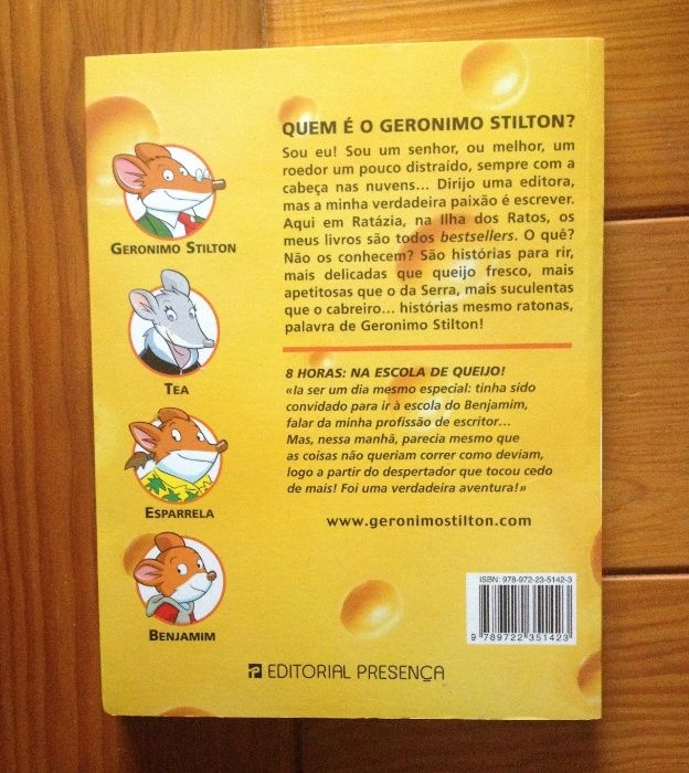 Geronimo Stilton - 8 horas na escola de queijo