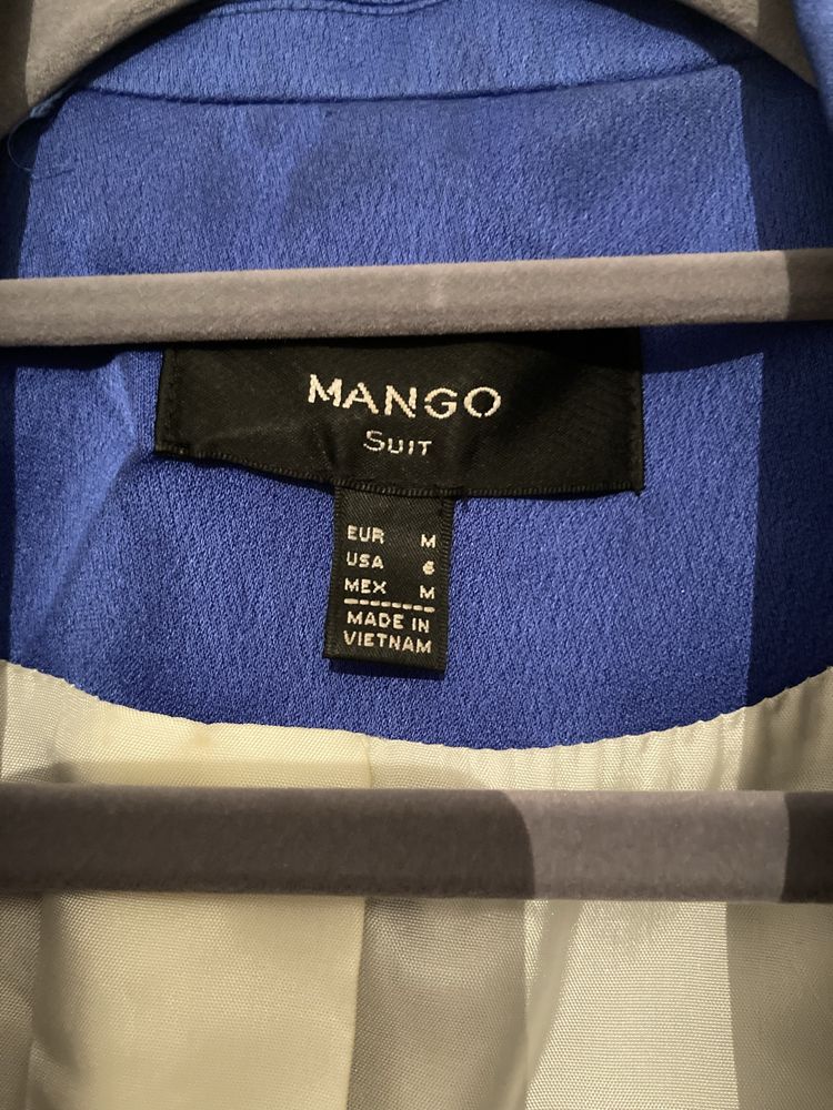 Żakiet Marynarka Mango chabrowa roz.M