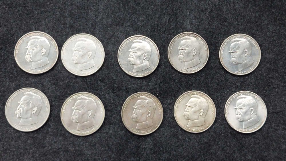 Monety Piłsudski 50000 zł 1988