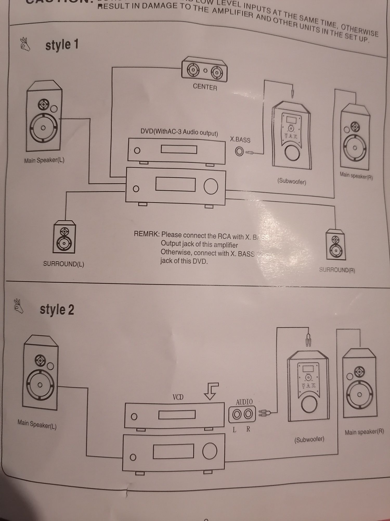 Wzmacniacz, zestaw do wofera aktywnego 160W 4ohm