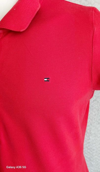 Tommy Hilfiger piękna damska koszulka polo
